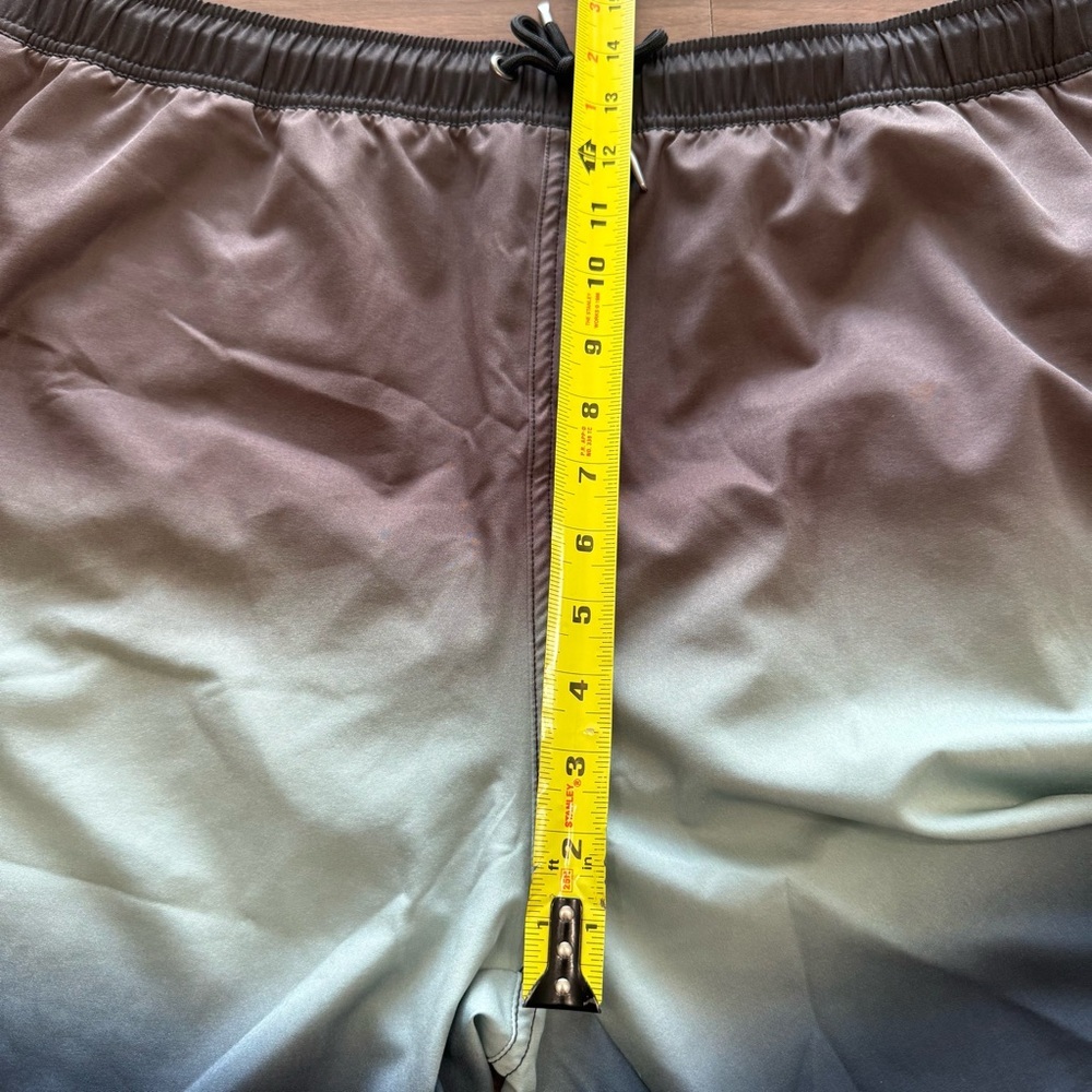 Gottex Men’s XXL Blue Green Brown Gray Men’s Trunks Swim Shorts‎ Mesh Brief - Picture 8 of 9